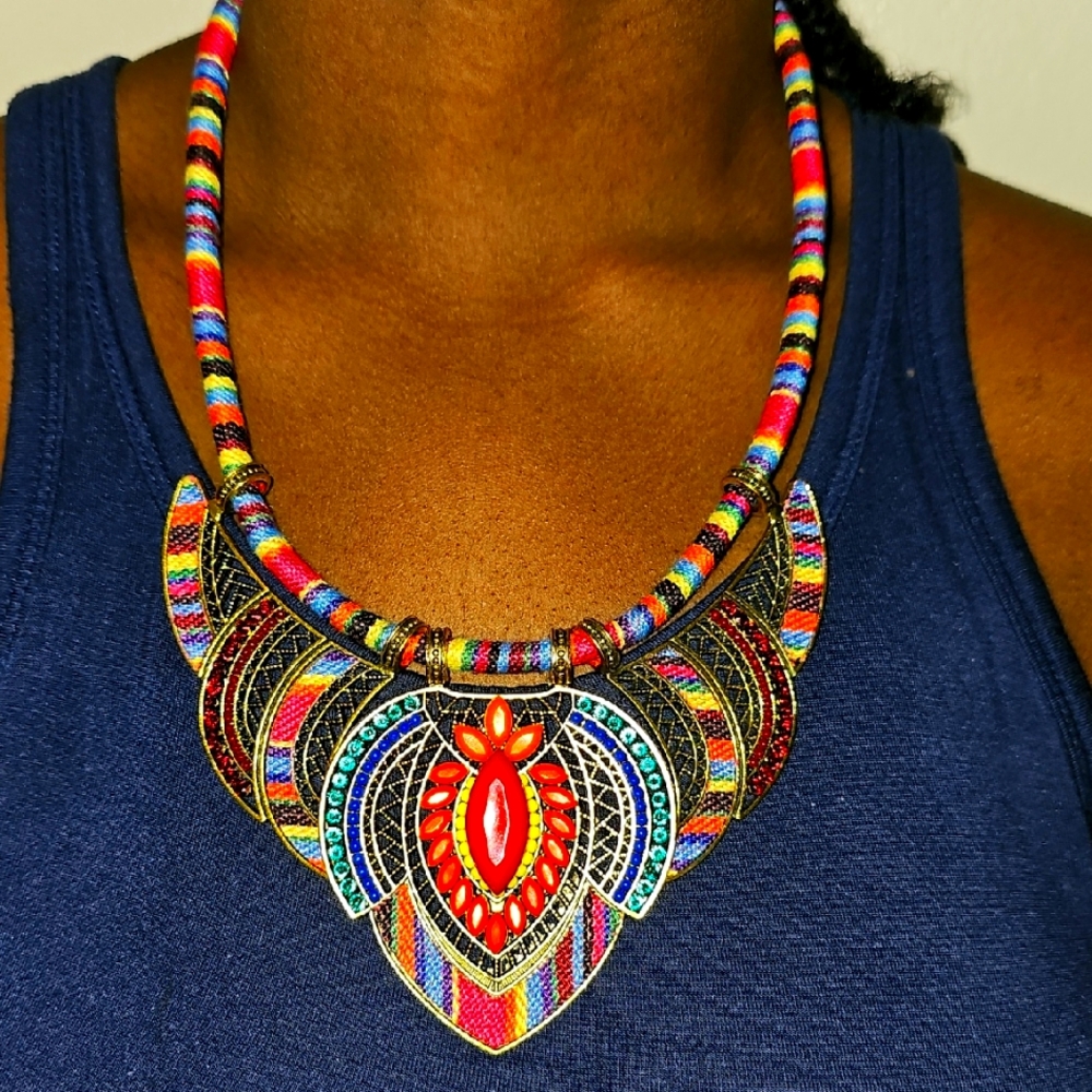 Colorful Statement Necklace